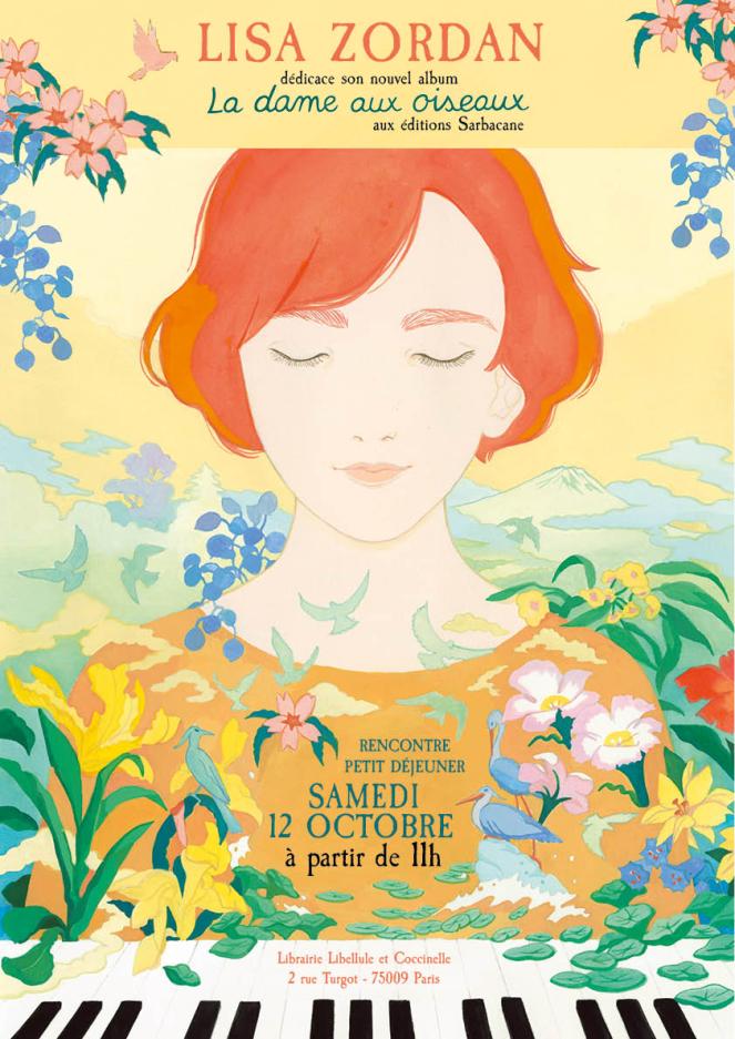 dedicace la dame aux oiseaux_libellule et coccinelle